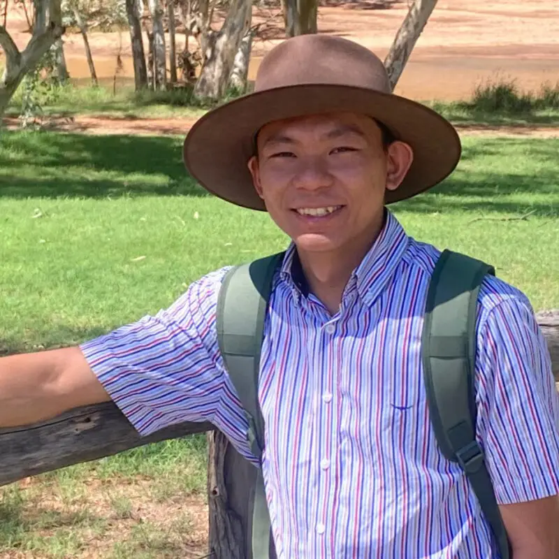 Vincent Alam Bomba Coal Financial Officer Smiling In Australia